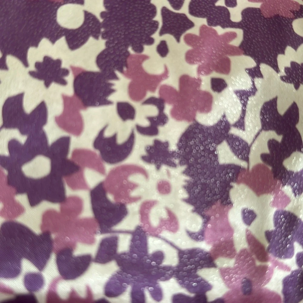 ✋ Girls Limited Too Purple Pink Floral Butterfly Pajama Set Size 7 Silky